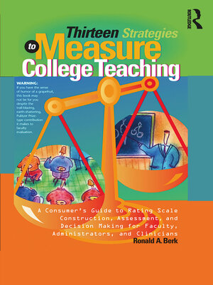 cover image of Thirteen Strategies to Measure College Teaching